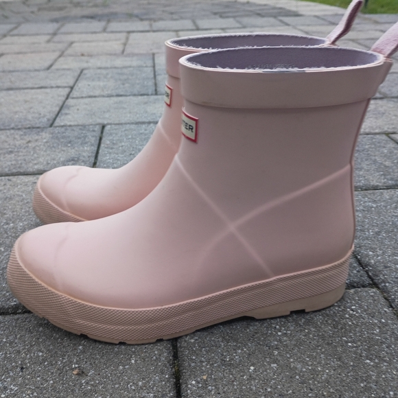 Hunter Pink Matte Rain & Snow Boots - Picture 3 of 6